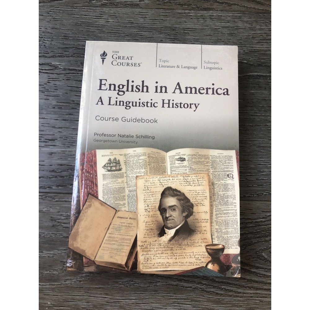 English in America: A‎ Linguistic History (2-disc DVD set, 2016) + Guidebook